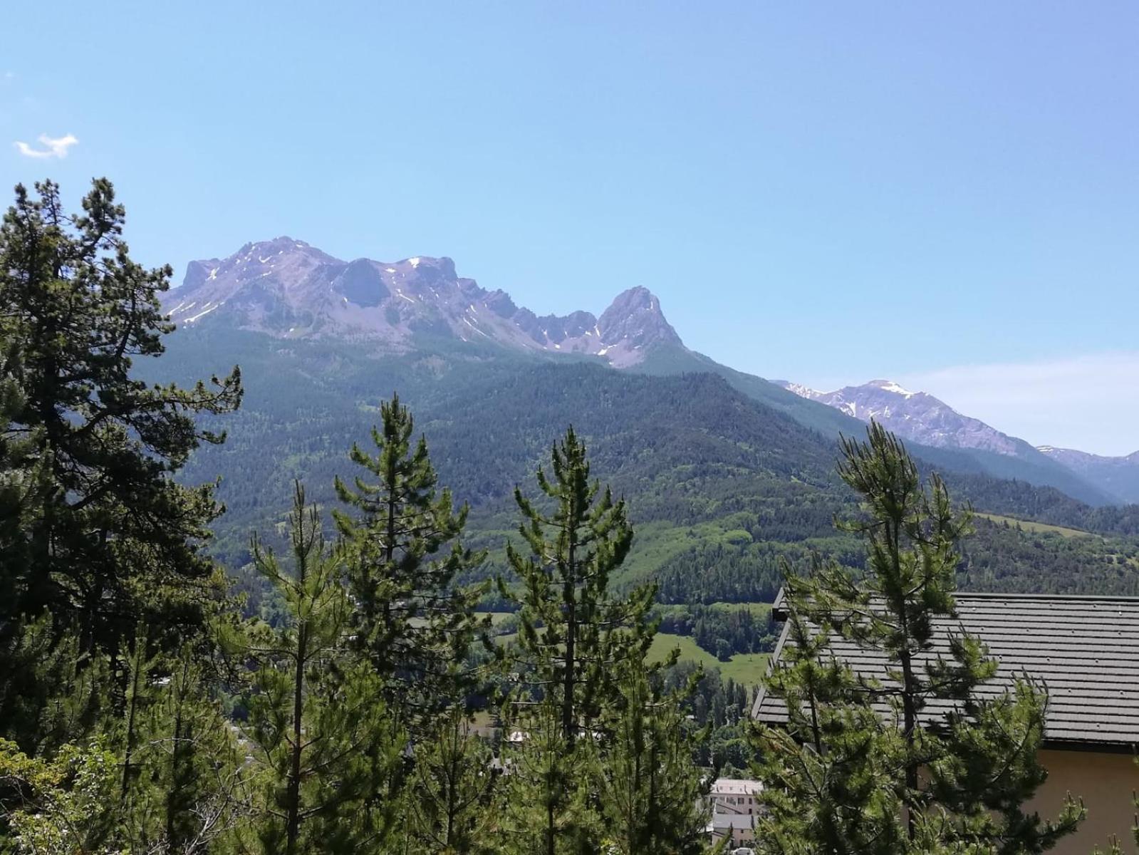 App Vue Montagne Barcelonnette Proche Piscine Rando Riviere Nature Bagian luar foto